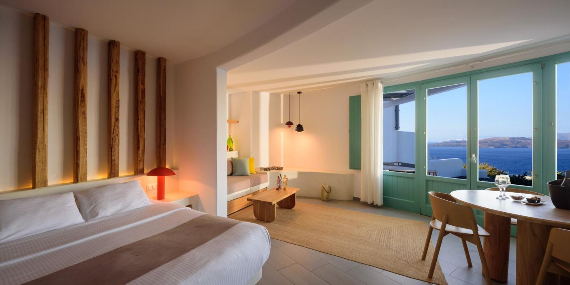 Neptune Luxury Suites Akrotírion Eksteriør billede
